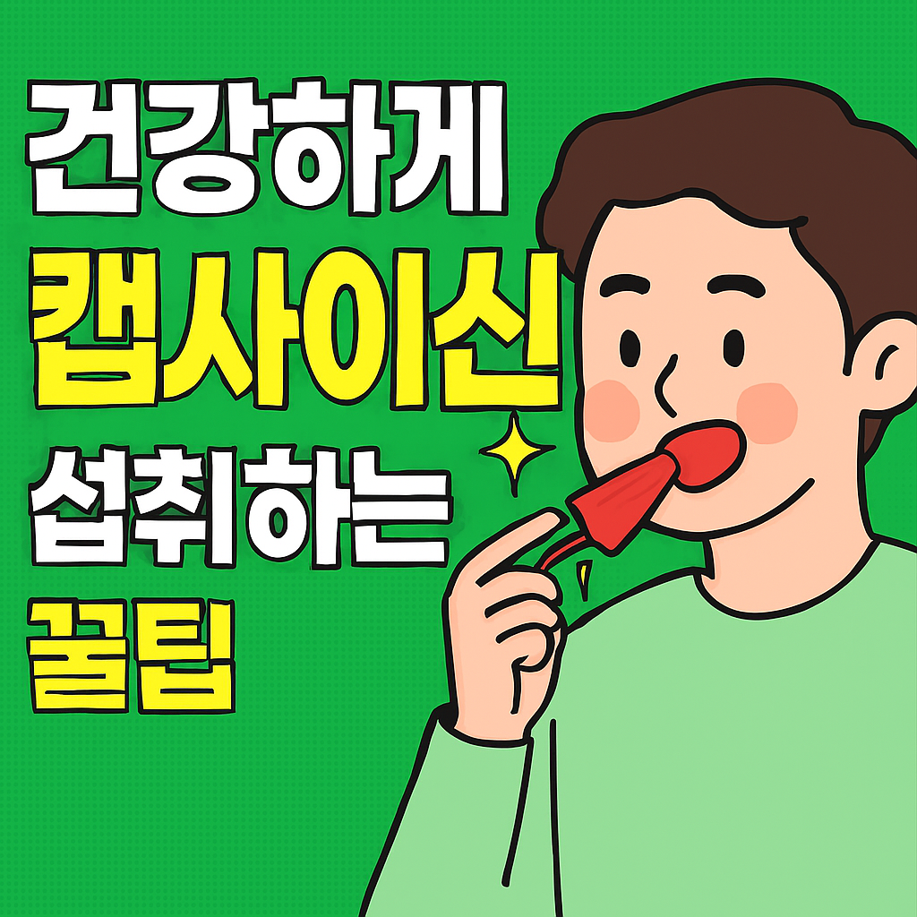 캡사이신의 숨겨진 건강 비밀, 혈관 건강, 염증 감소, 통증 완화!