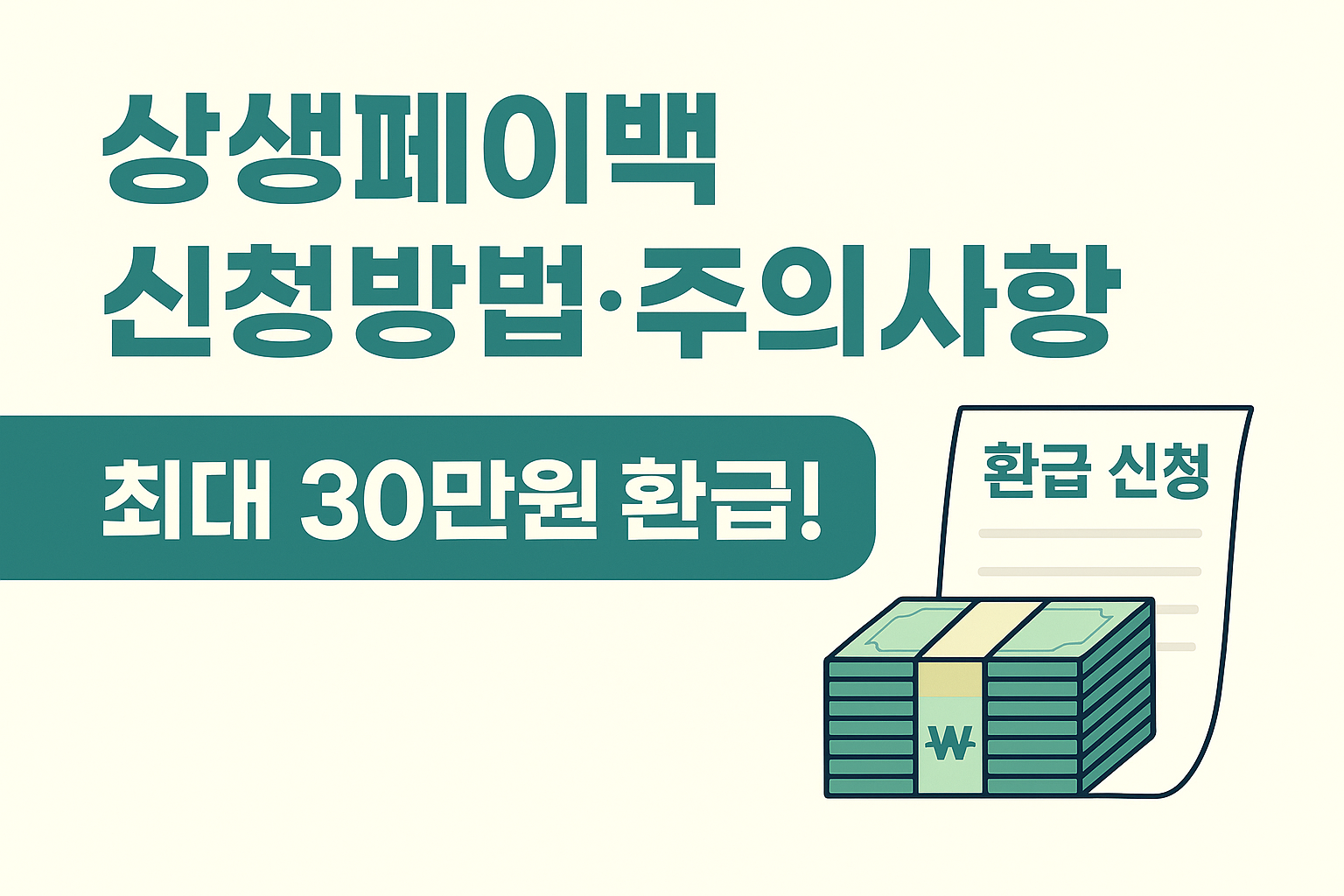 상생페이백 신청방법