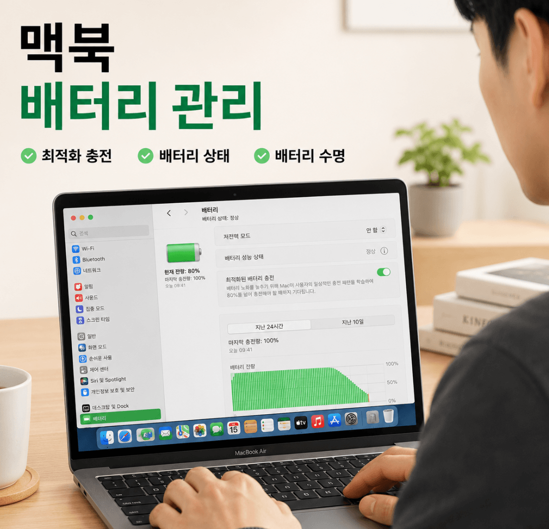 맥북 배터리 관리