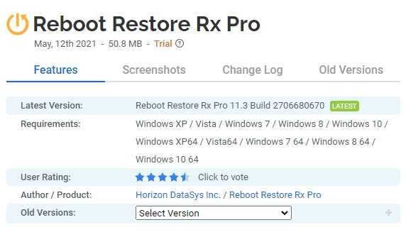Reboot-Restore-Rx-Pro