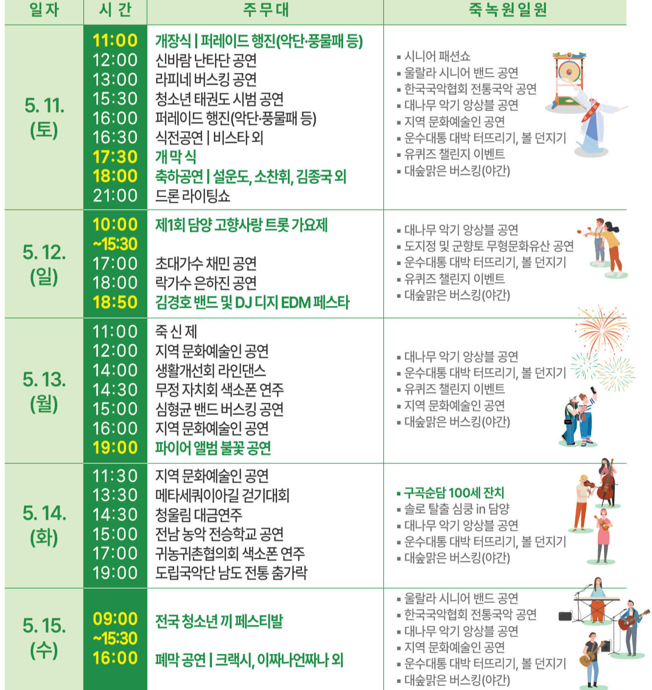 담양 대나무축제