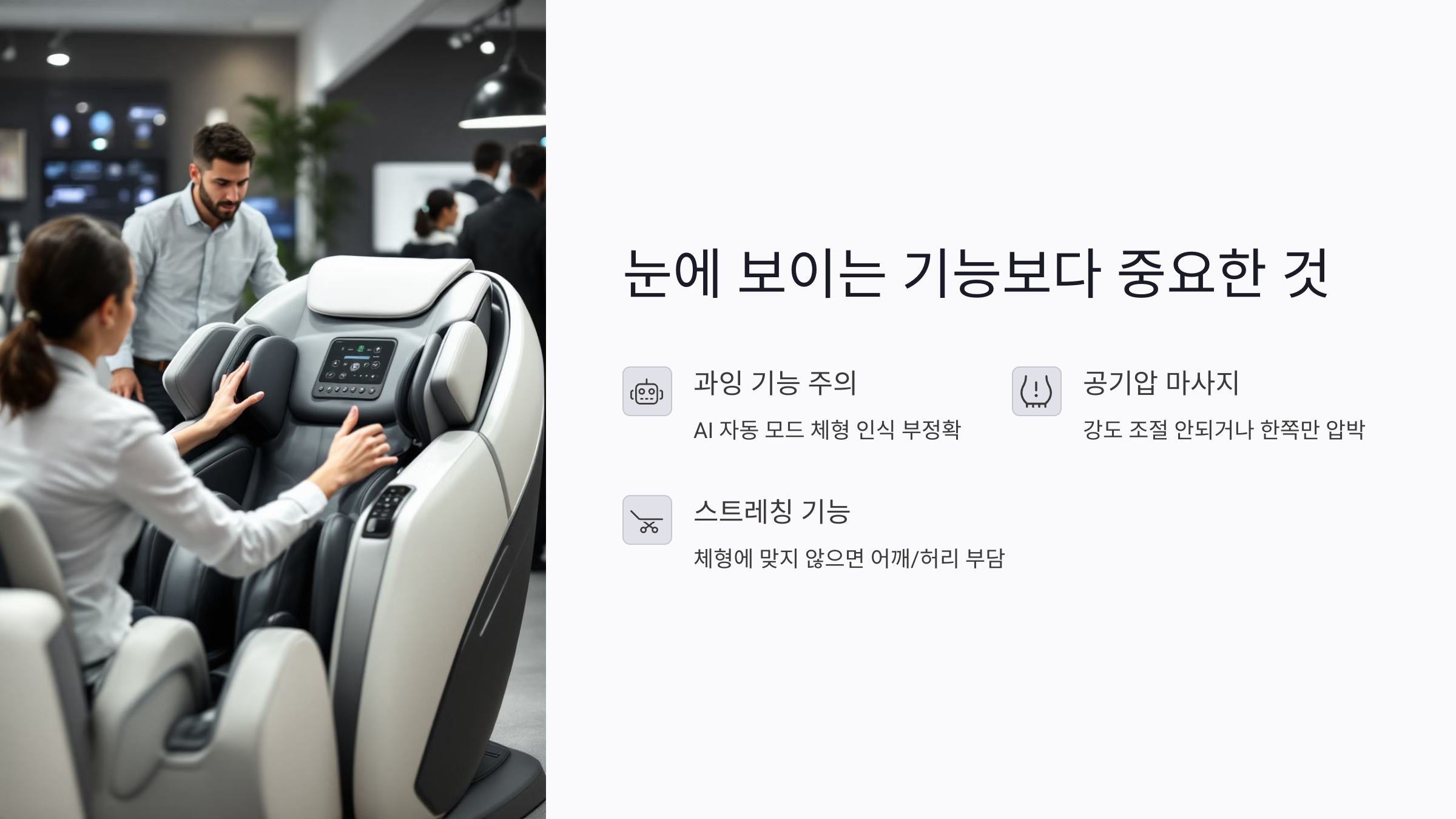 눈에 보이는 기능보다 중요한 건 따로 있다