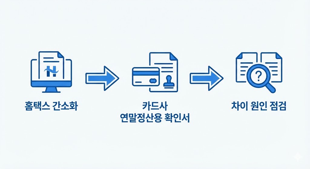 신용카드 공제 제외 항목 총정리: 세금&middot;공과금&middot;상품권은 왜 빠질까? (2026 연말정산)
