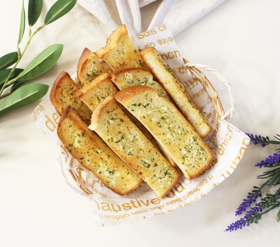 오븐마늘빵 식빵마늘빵