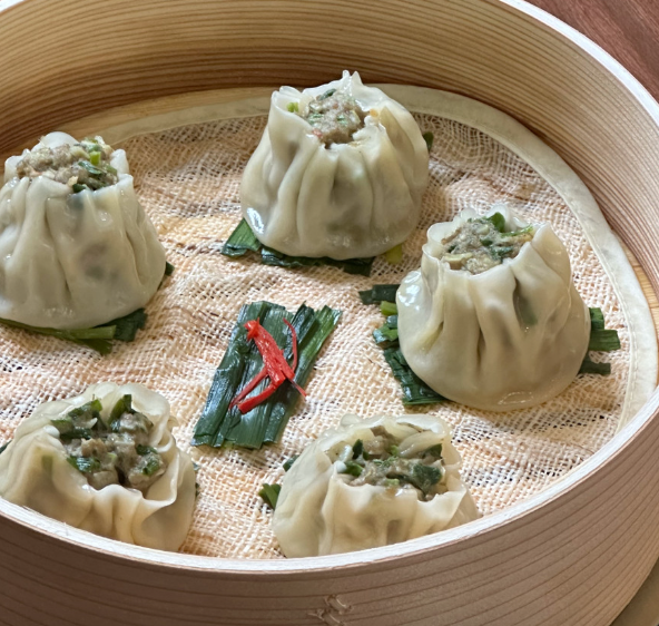 경주 백짬뽕 과 부추딤섬