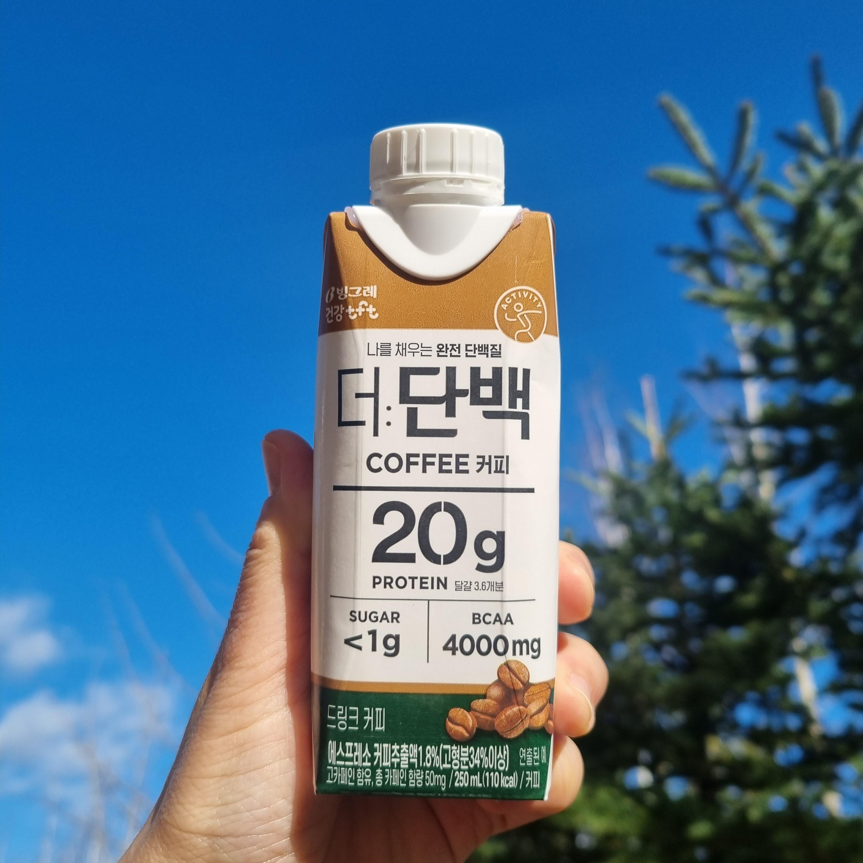 빙그레 더단백 커피맛
