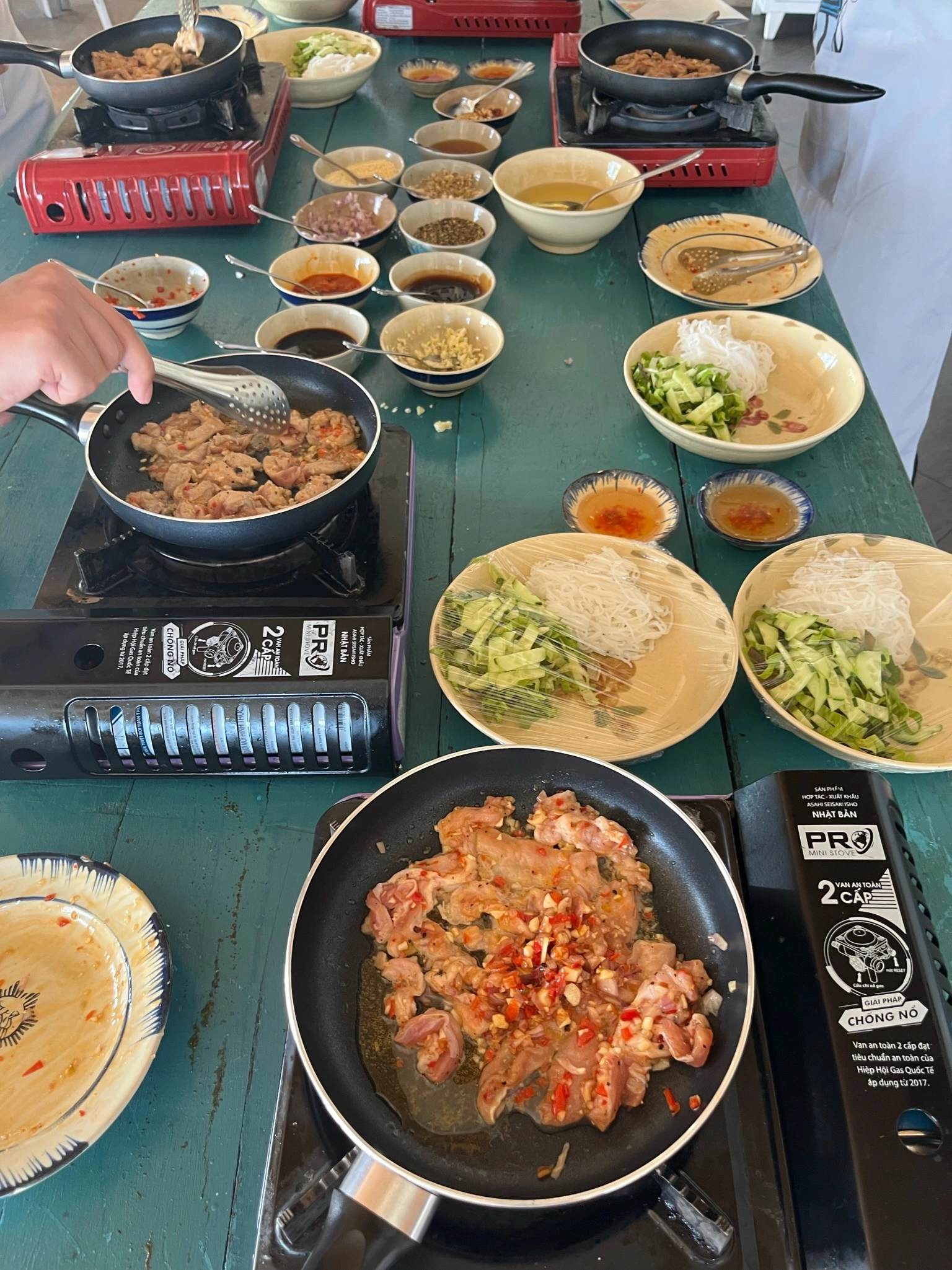 미아리조트 쿠킹클래스 분 팃 느엉