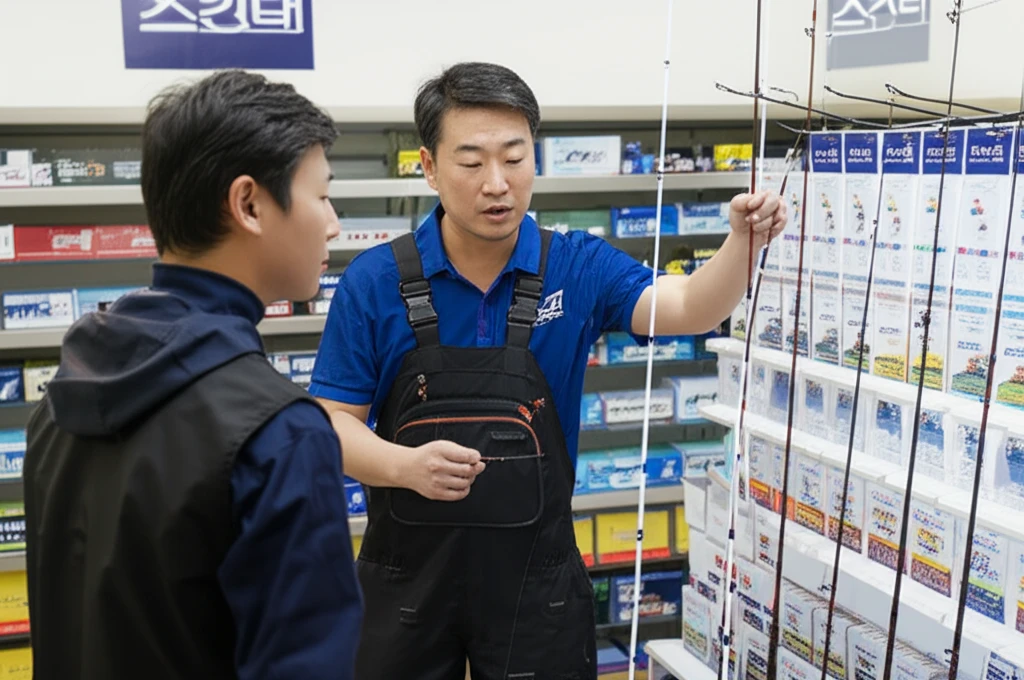 부러진 낚시대 초릿대, 교체로 새 낚