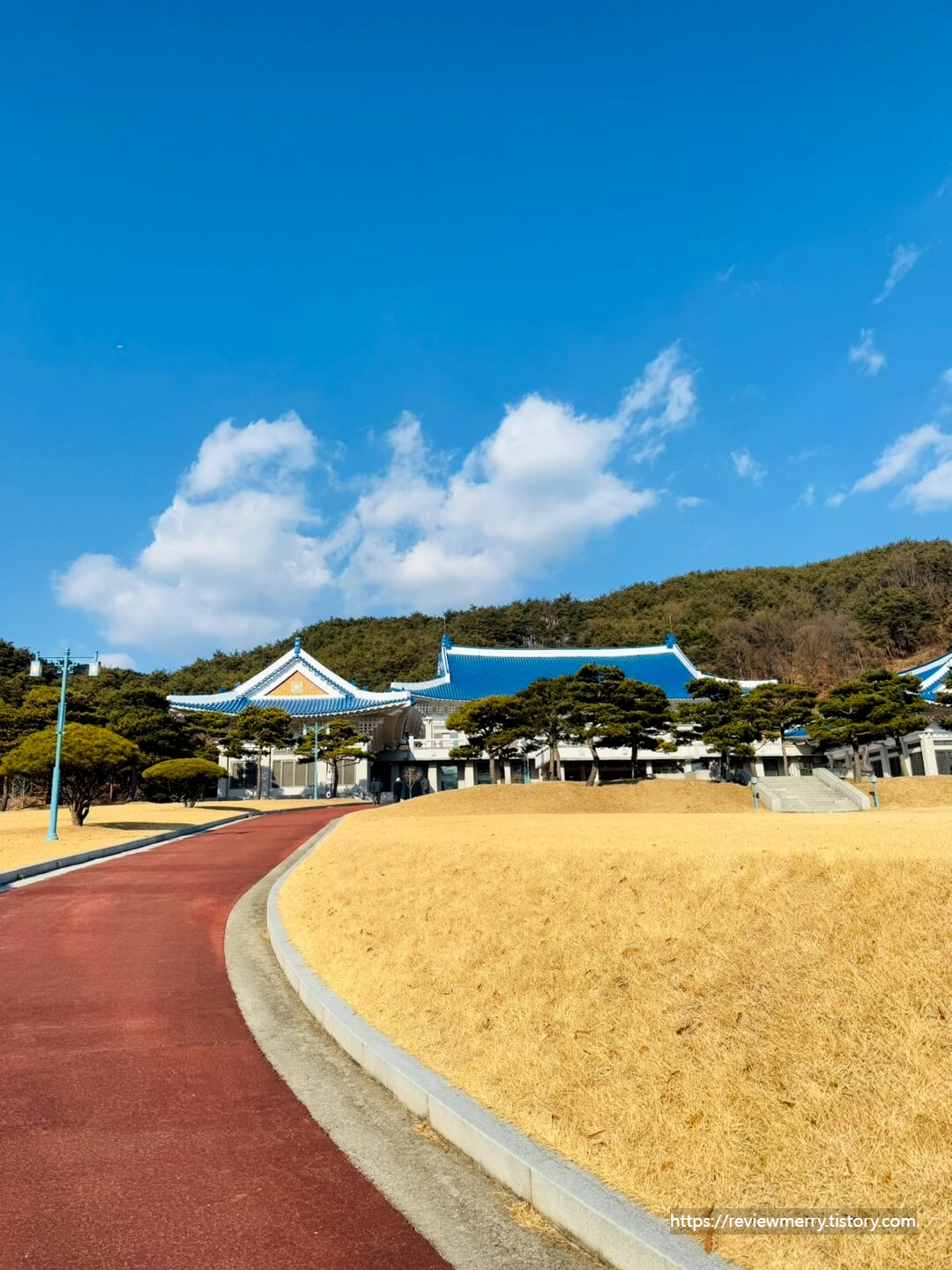 청와대 올라가는길