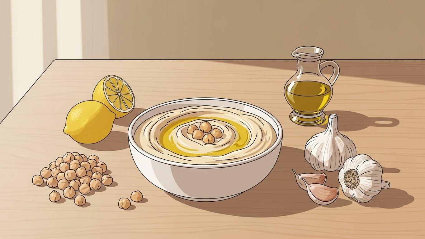 후무스 레시피 (후무스의 기본, 비건 단백질, 응용 레시피)