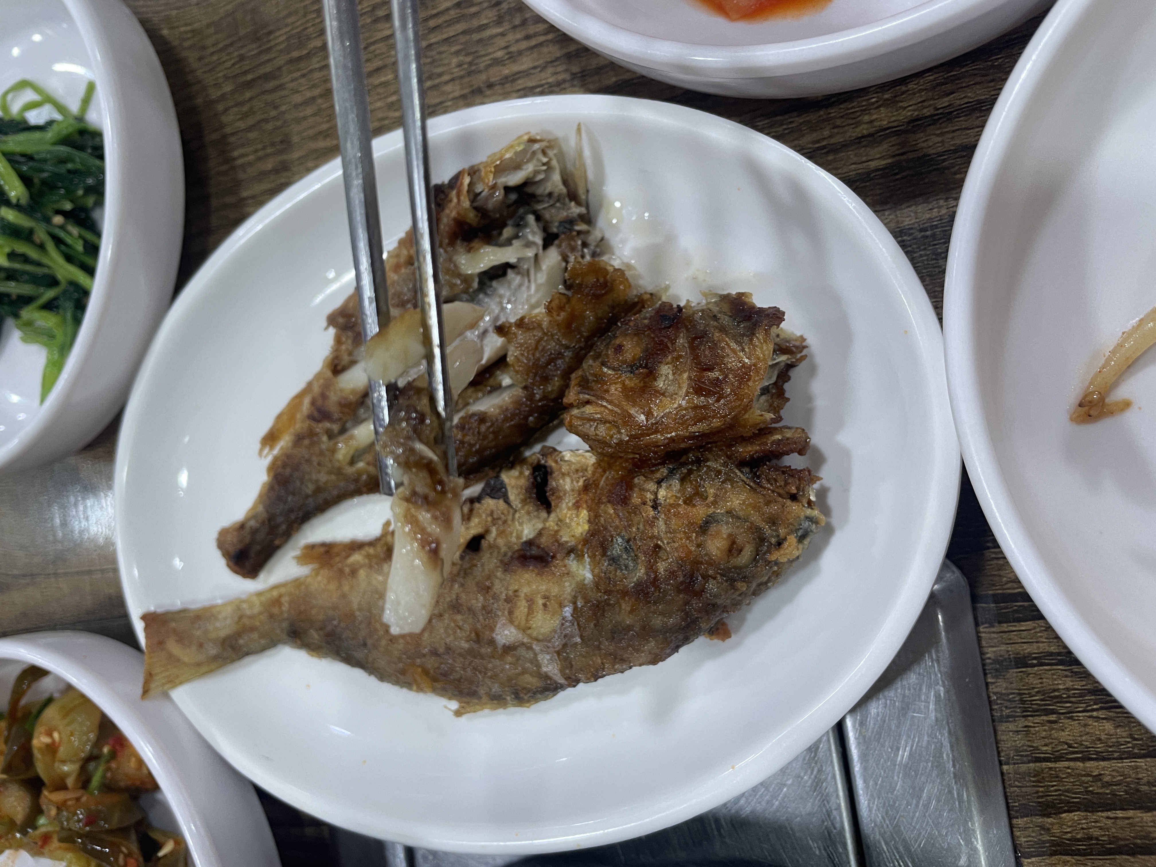 정든맛집 조기구이 조기튀김