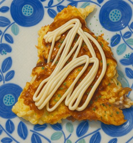 대마도식당 마메다의 오코노미야키