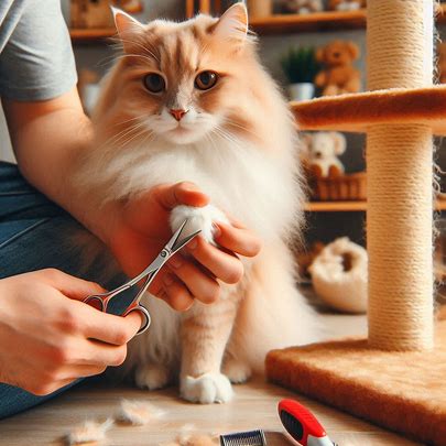 고양이 발톱 관리