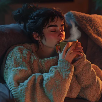 환절기 감기 걸렸을 때 휴식의 중요성1