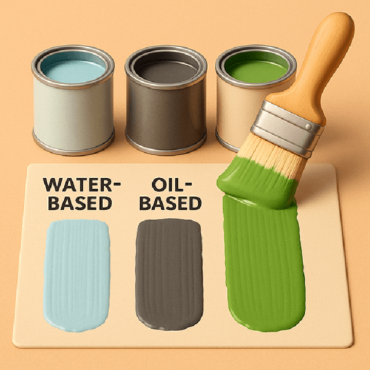 페인트의 다양한 종류