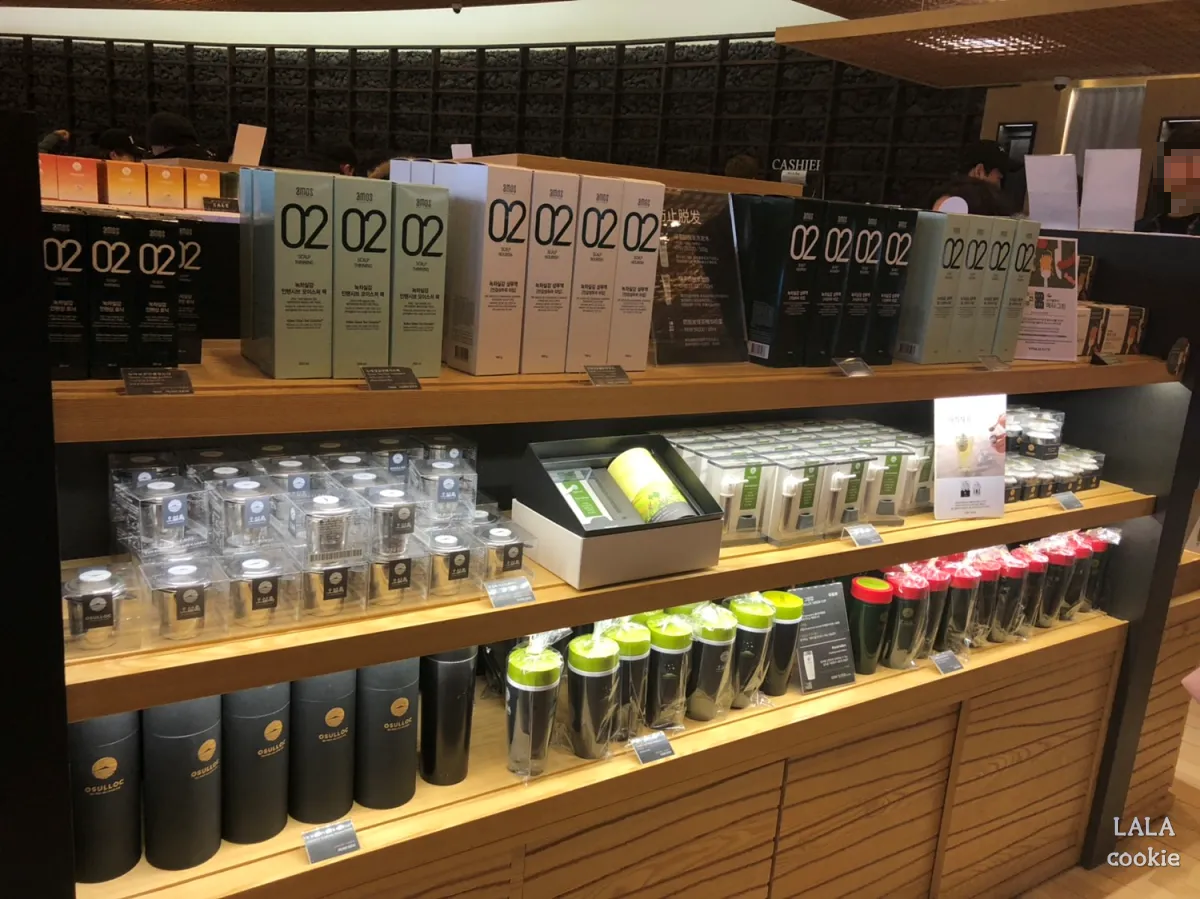 제주도-서쪽-카페-오설록-티뮤지엄-기념품