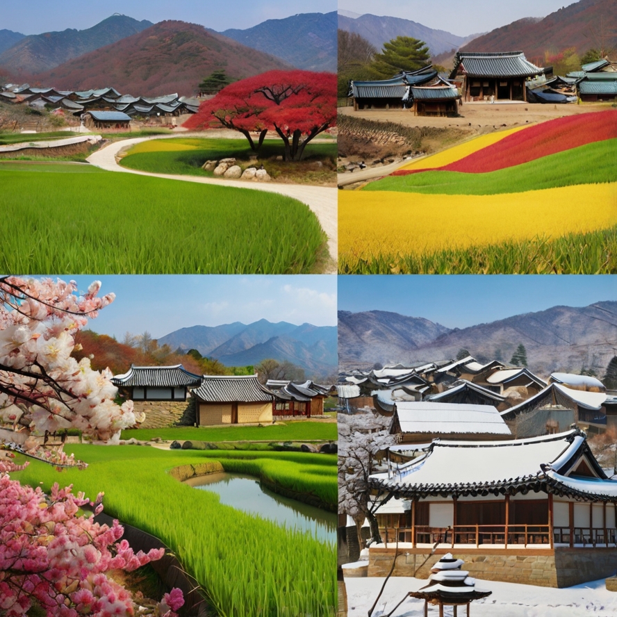 사게절 촌캉스 이미지