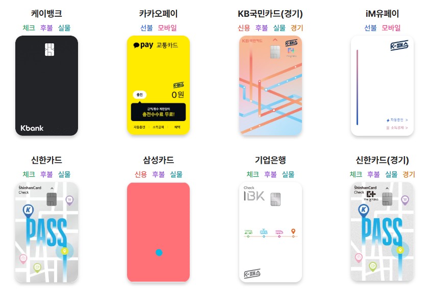 카드사별 혜택 비교