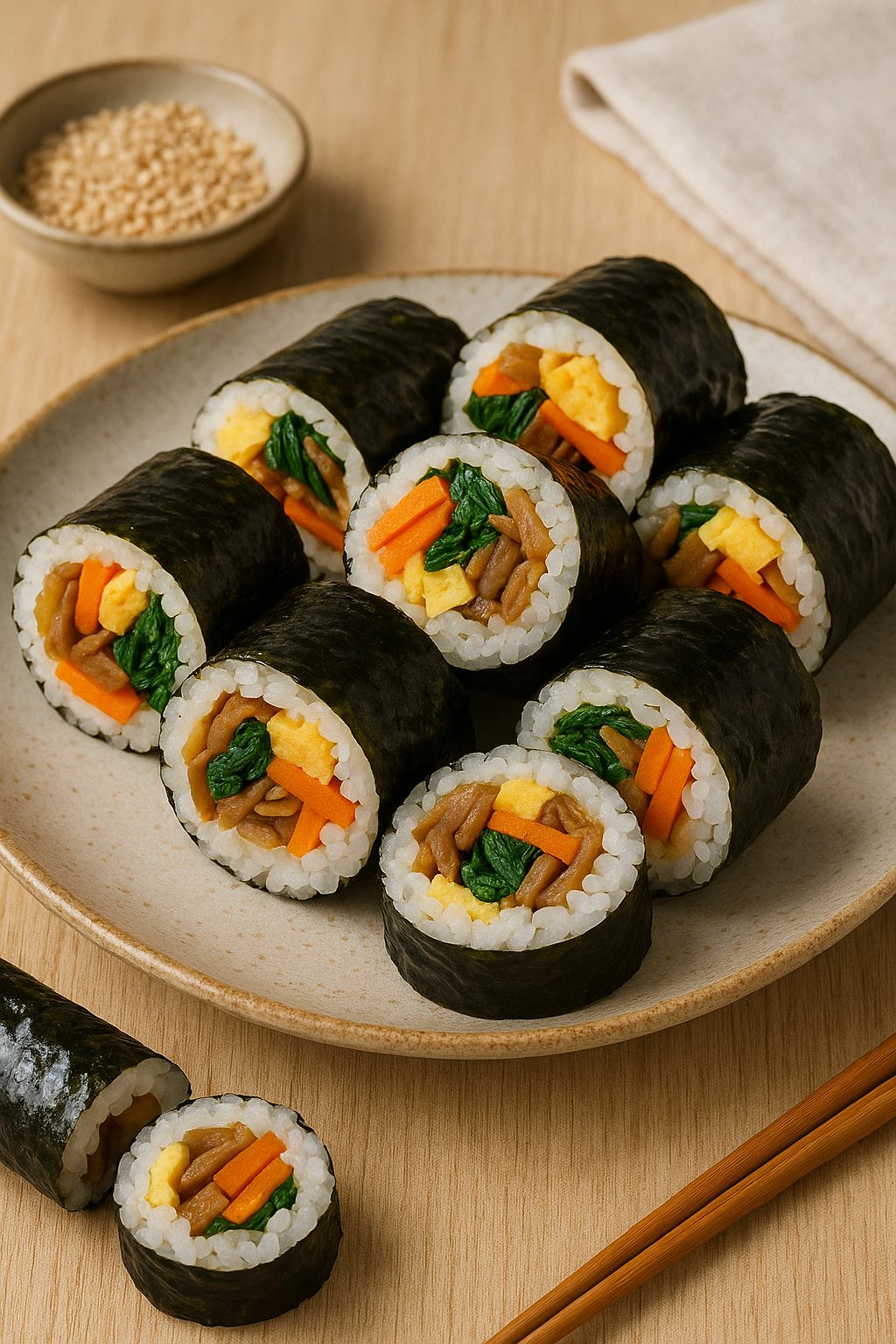 김밥, 바다와 밥이 만난 이야기 – 조선시대부터 오늘까지