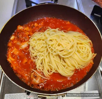 토마토 스파게티 만드는 방법 레시피_11