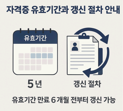 자격증 유효기간과 갱신 절차 안내