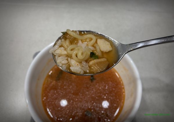 풀무원 정면 라면 2022년 12월 ~ 2023년 4월 밥 말아 먹기