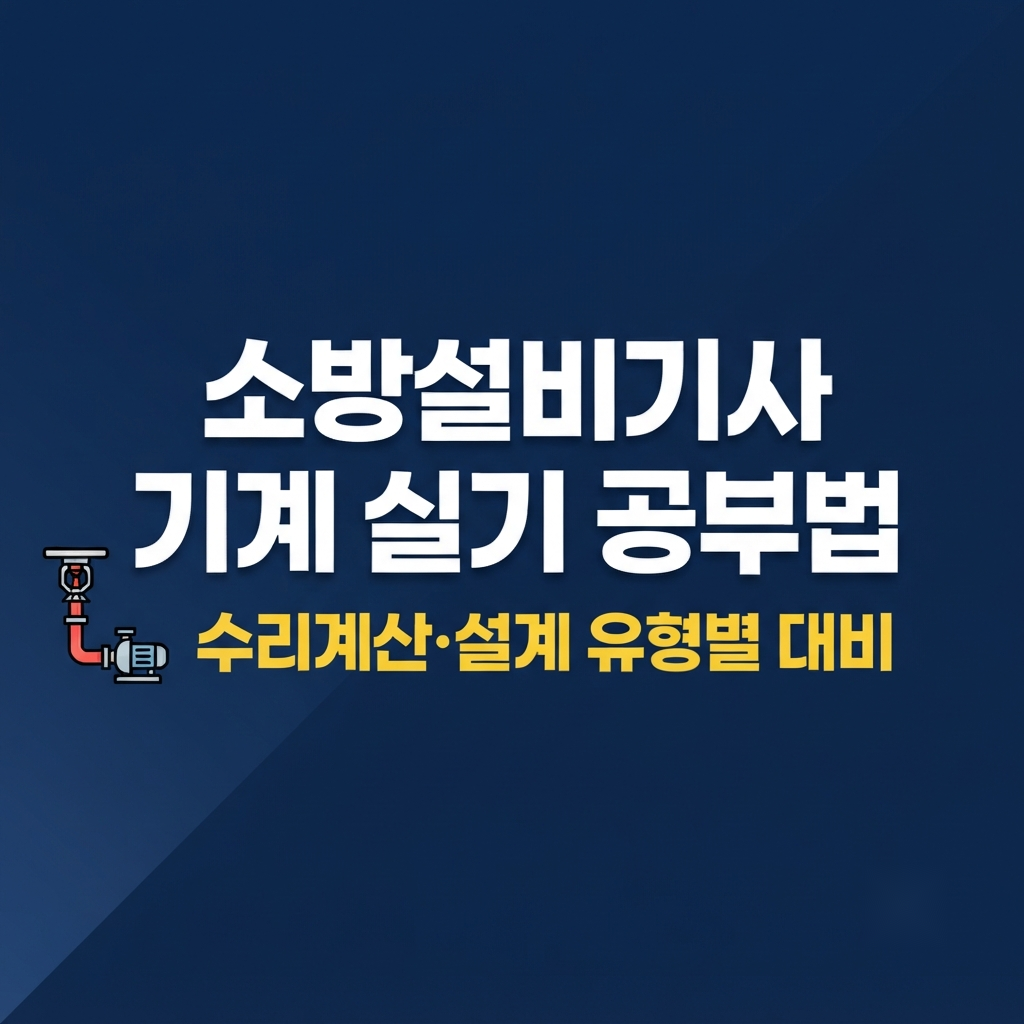 소방설비기사 기계 실기 공부법 썸네일