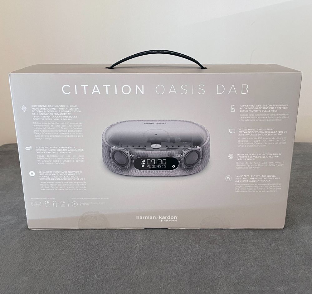Harman Kardon 인용 오아시스 DAB 검토