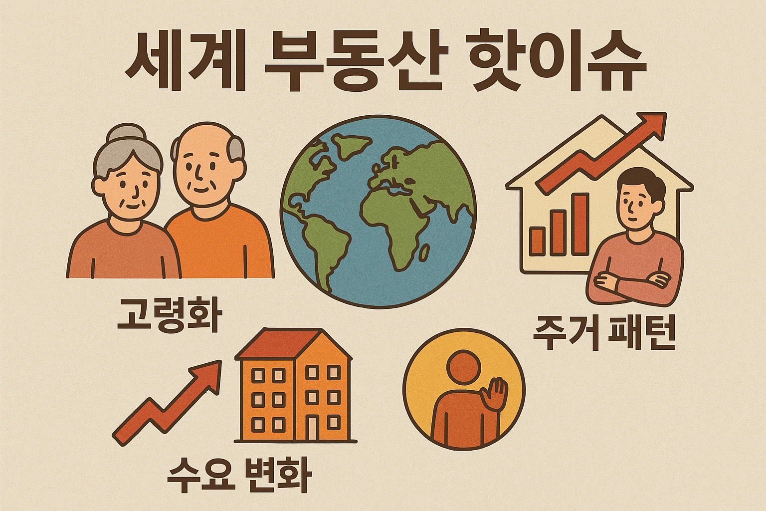 세계 부동산 핫이슈 (고령화,주거패턴,수요변화)