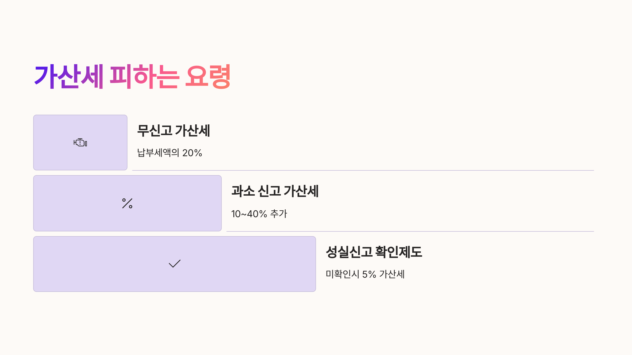 📌 가산세를 피하는 요령