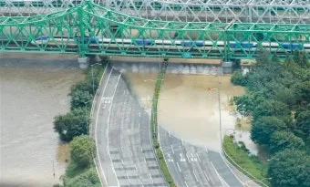 한강 수위 상승 둔치 통제 자전거 우회 동선 안내_16