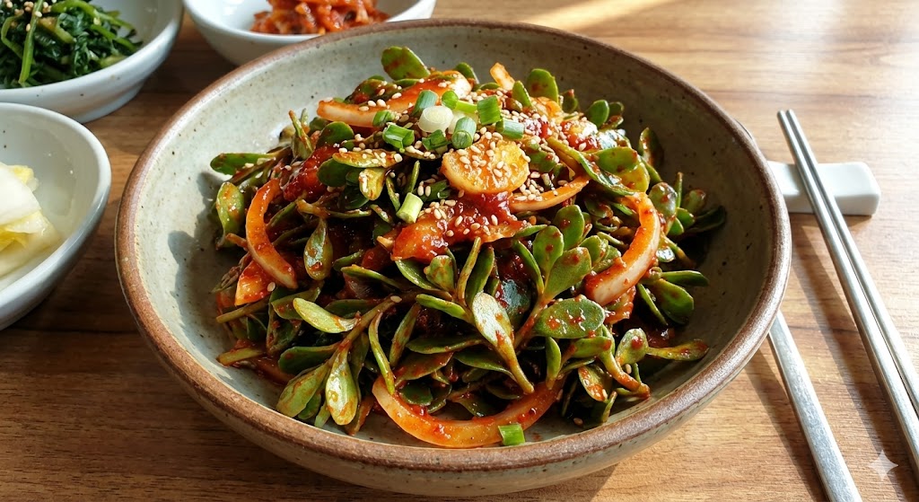 입맛을 돋우는 새콤달콤한 돌나물 초무침
