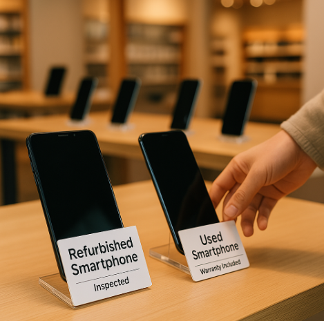 리퍼폰 중고폰 비교