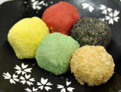 한국의 떡 종류 경단