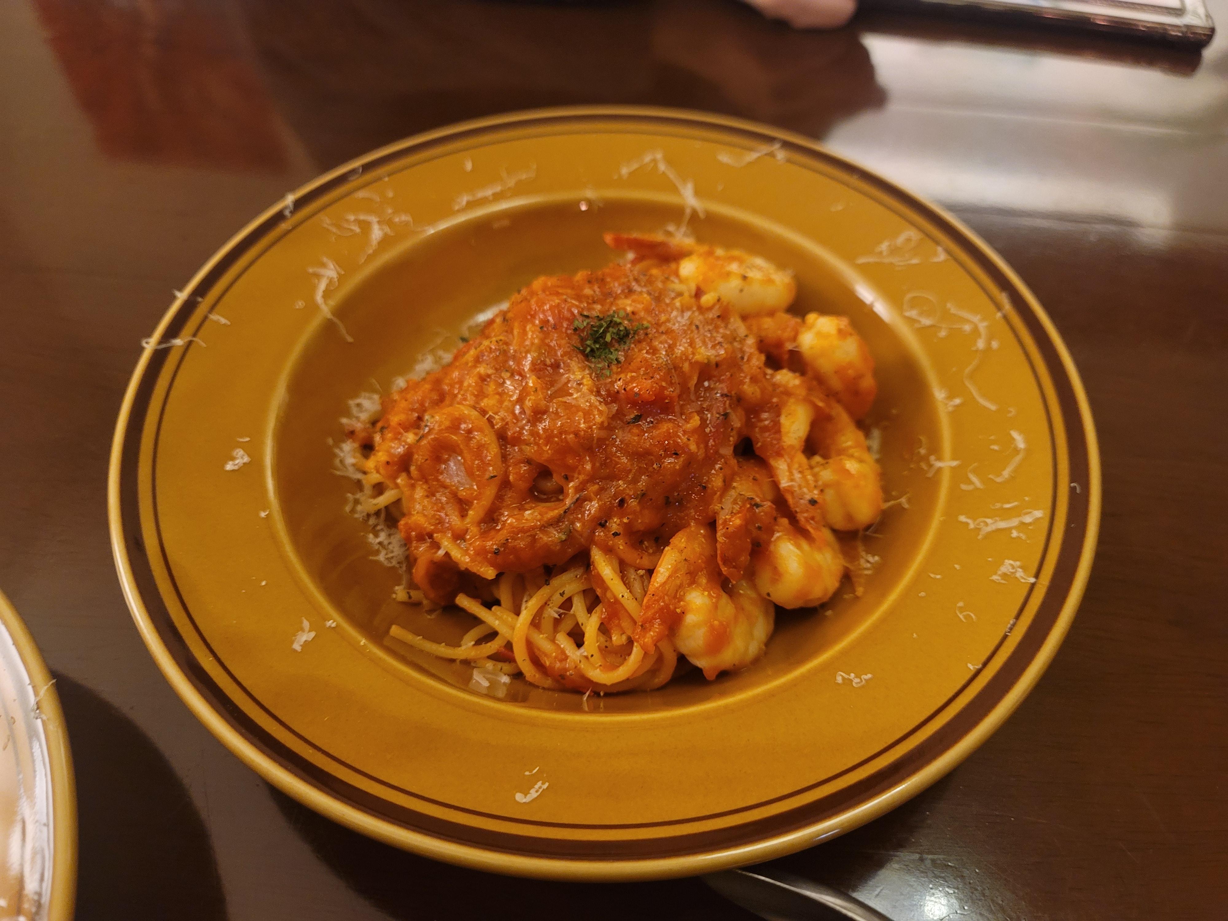 토마토 새우 파스타