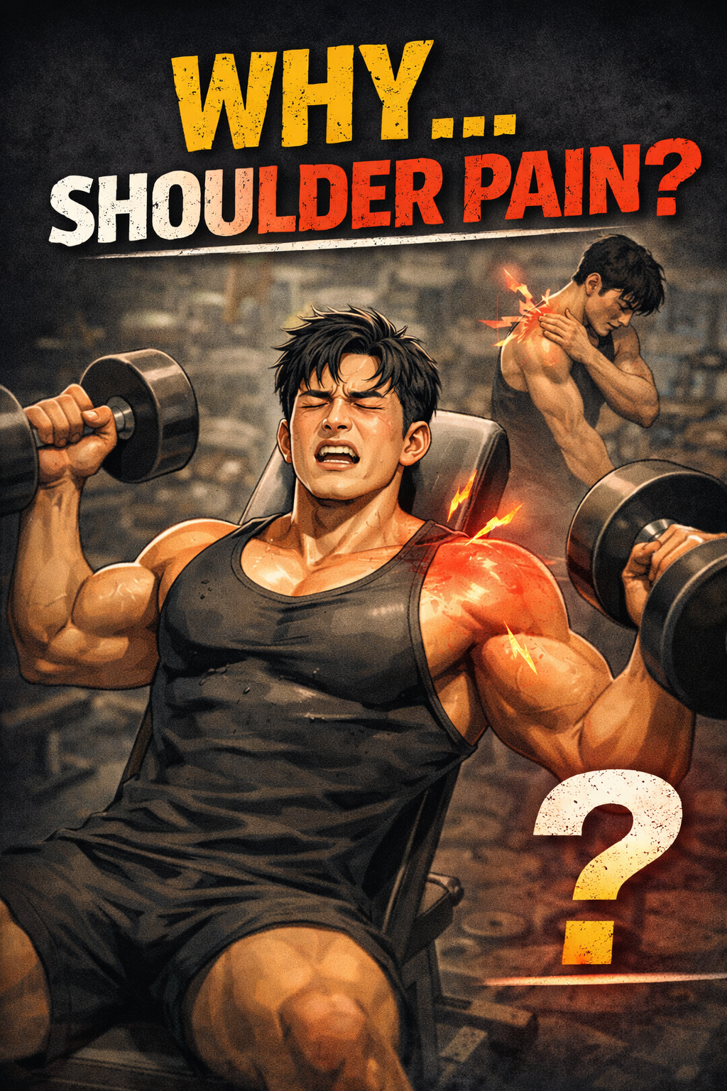문제 제기: 왜 가슴 운동인데 어깨가 아픈가