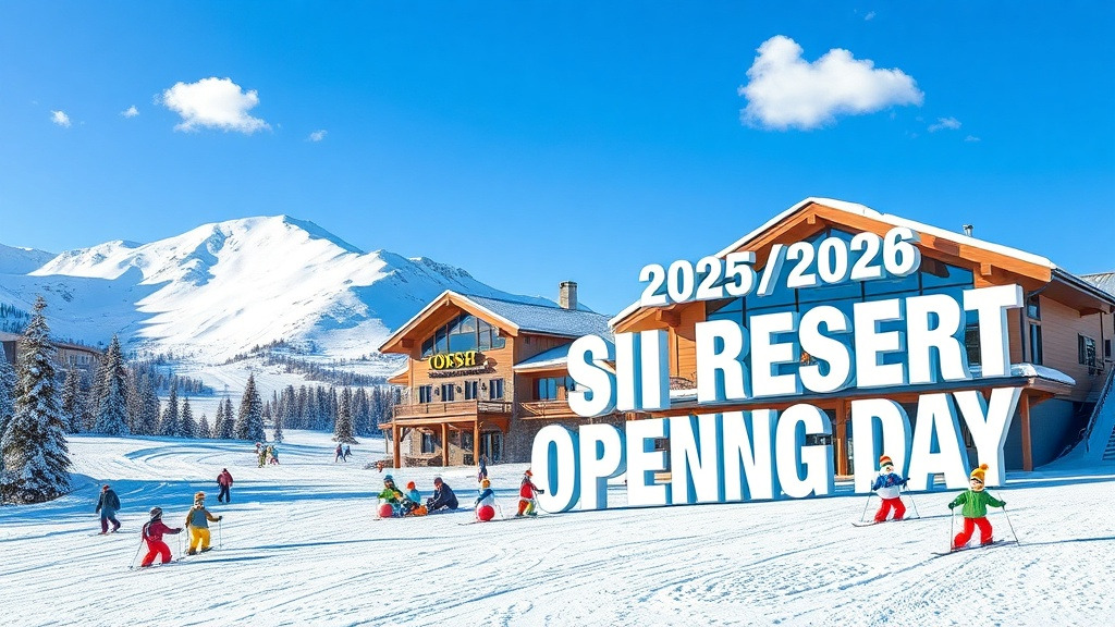 ⛷️2025/2026 전국 스키장 개장일 총정리