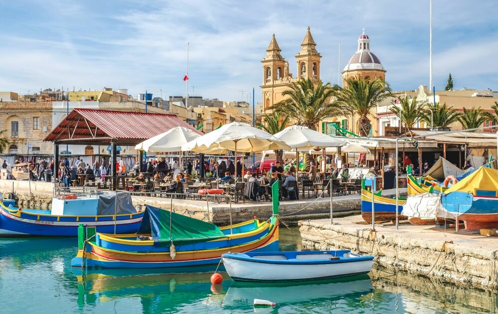 몰타 해변 사진