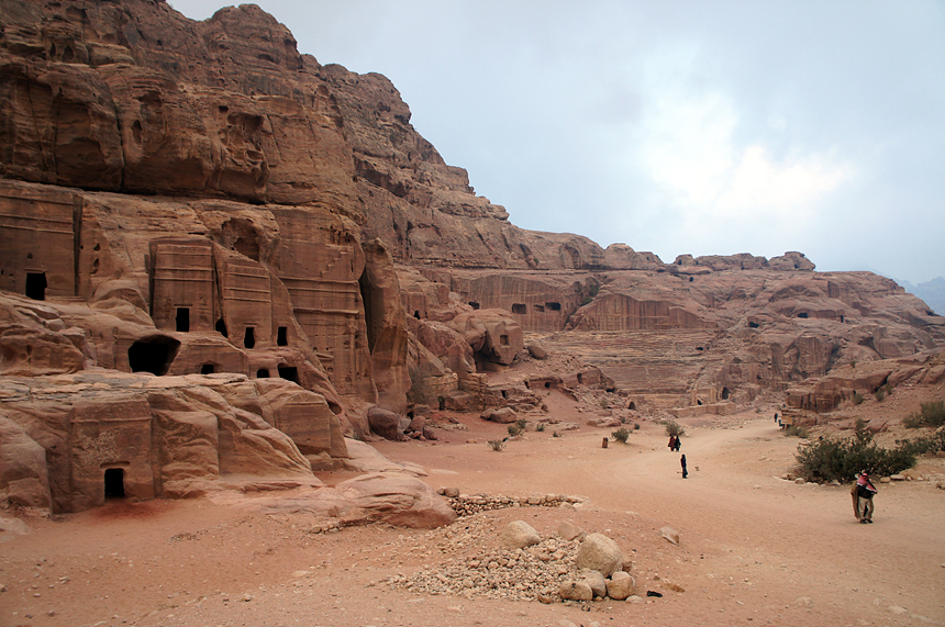 페트라 유적군 전경