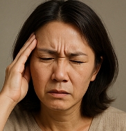 머리가 찌릿찌릿 아파요