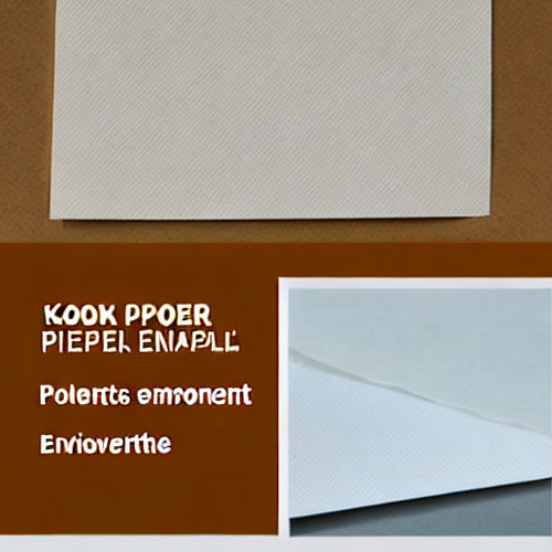 환경 지키는 국일제지, 나무 대신 할 수 있는 일