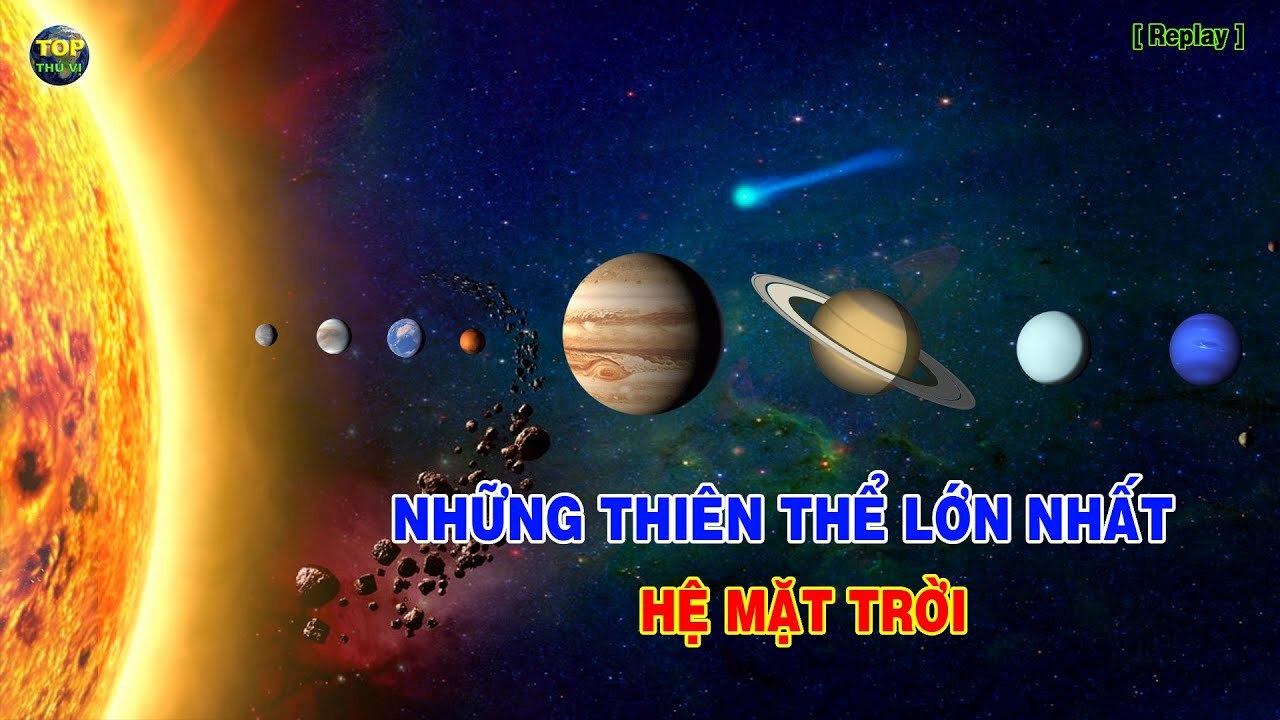 태양계의 천체들 유튜브 썸네일