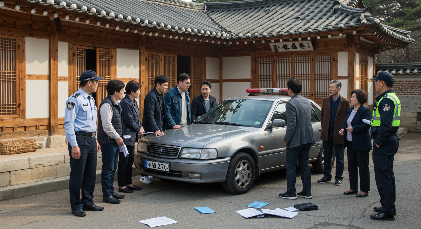 자동차관리법, 경찰신고
