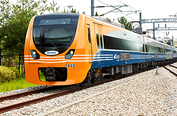 공항철도 급행 직통열차 모습