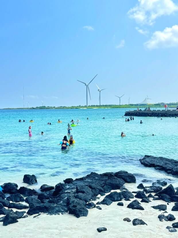 폭삭속았수다촬영지 김녕 해변