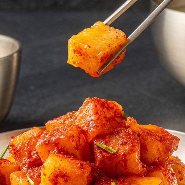 깍두기 맛있게 담는법