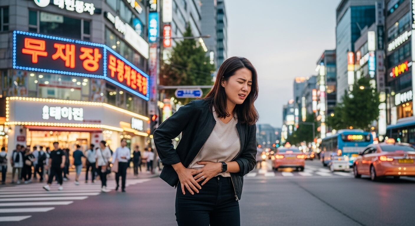 오른쪽 옆구리 통증 의심되는병