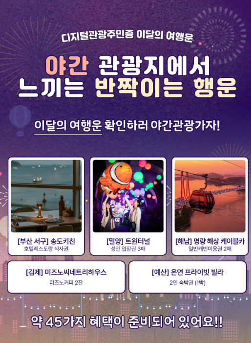 티맵 '디지털 관광주민증' 1분 발급법