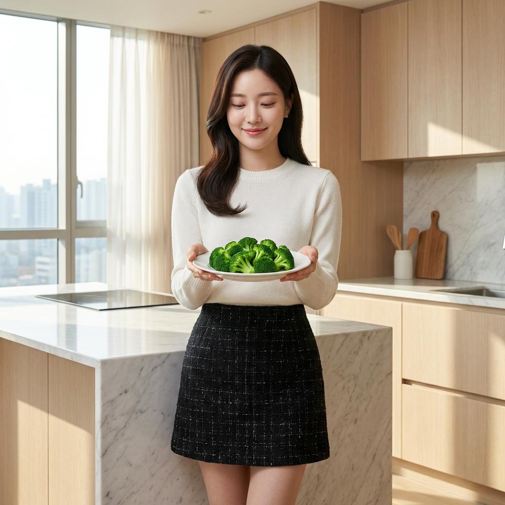 브로콜리 데치는 시간 영양소 파괴 최소화