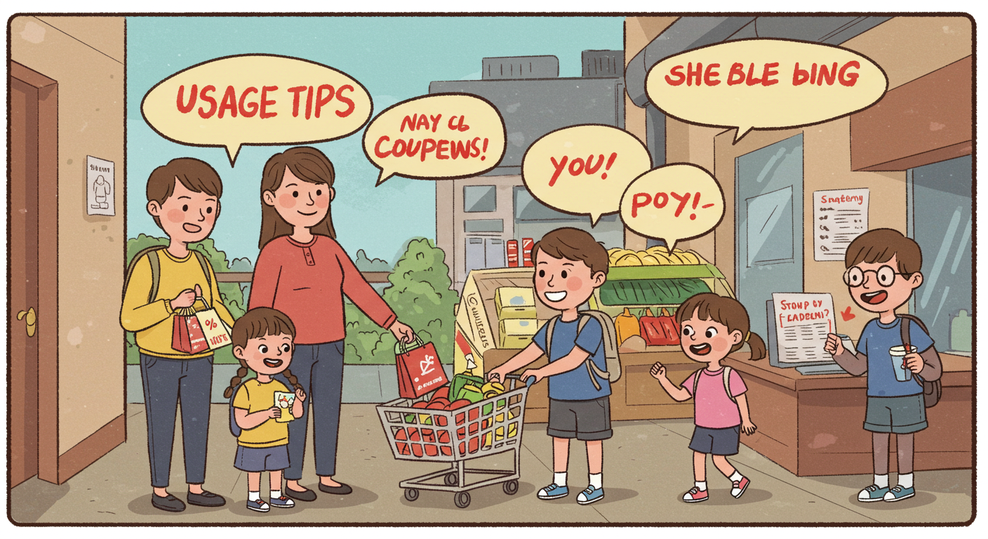 실제 사례와 팁 만화풍 컷